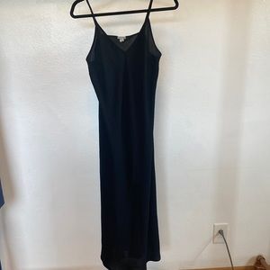 A new day, black slip dress, size small